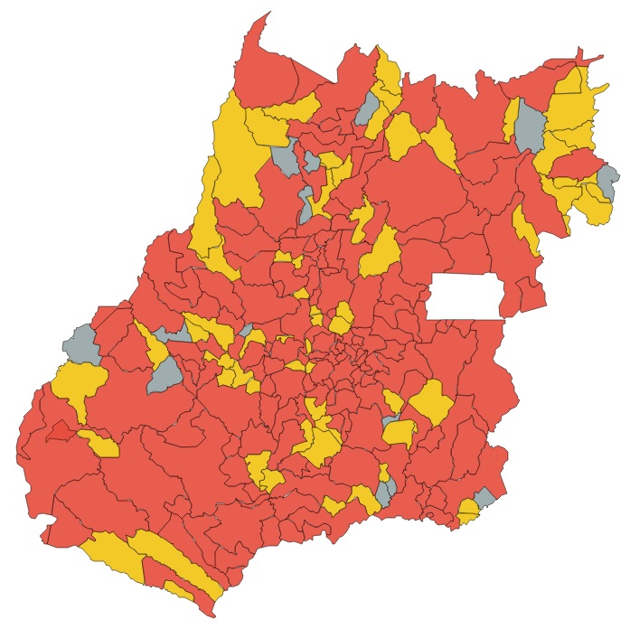 Mapa de Goiás